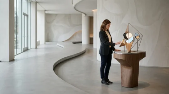 Parcours client fidèle dans une expérience d'achat personnalisée avec éléments de marketing digital