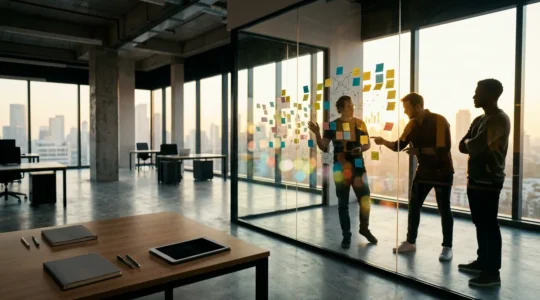 Direction artistique audacieuse captant l'attention en moins de 3 secondes avec un visuel dynamique et contrasté